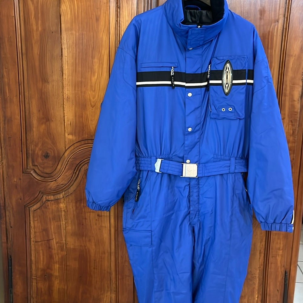 Vintage 90’s Bogner men’s ski one piece designed by Goan Thylmann